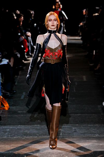 Givenchy Fall 2012 Brown Knee Length Boots in Brown - Lyst