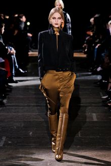 Givenchy Fall 2012 Satin Jodphur Pants  - Lyst
