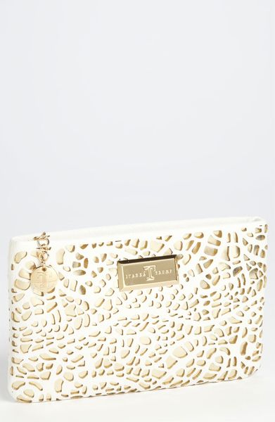Ivanka Trump Slim Zip Top Case in White - Lyst