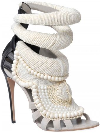 Kanye West By Giuseppe Zanotti 115mm Kanye All Over Beads Sandals - Lyst