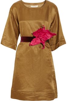Marc Jacobs Belted Linen-blend Tunic Dress - Lyst