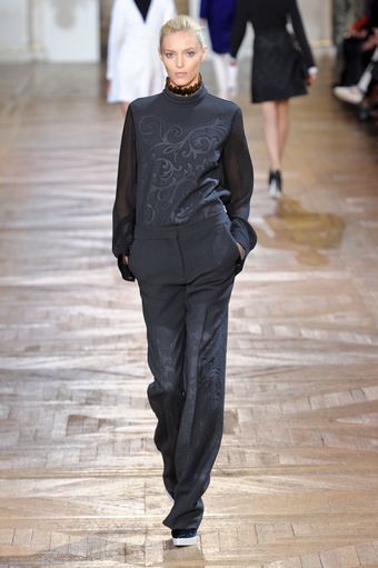 Stella McCartney Fall 2012 Damask Printed Trouser - Lyst