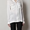 Stella Mccartney Goodwin Pyjama Blouse in White - Lyst