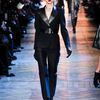 Yves Saint Laurent Fall 2012 Black Knee Length Leather Boots in Black - Lyst