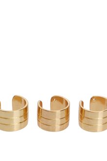 Asos Multipack Adjustable Engraved Band Rings - Lyst