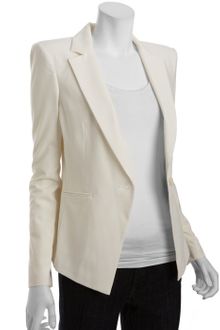 BCBGMAXAZRIA Gardenia Woven Fay One Button Blazer - Lyst