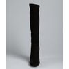 Diane Von Furstenberg Black Suede Youth Tall Boots in Black - Lyst