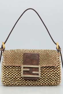 Fendi Beaded Baguette - Lyst