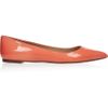 J.crew Viv Patentleather Ballet Flats in Orange (nude) - Lyst
