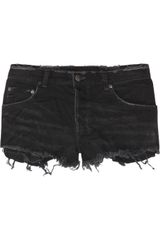 Ksubi Alberceque Cut-off Denim Shorts