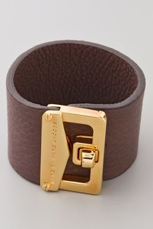 Marc By Marc Jacobs Mini Bianca Leather Cuff - Lyst