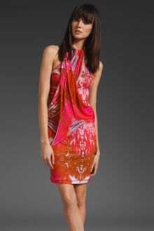 McQ by Alexander McQueen Mcq By Alexander Mcqueen Sheer Drape Dress - Lyst