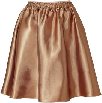 No.21 Bronze Full Skirt - Lyst