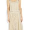 Philosophy Di Alberta Ferretti Lace and Cottontulle Dress in Beige (cream) - Lyst