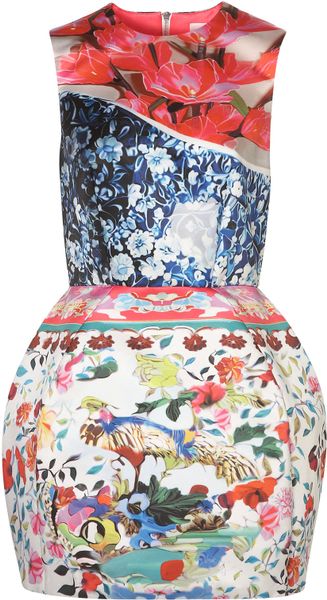 Topshop Balloon Dress By Mary Katrantzou** in Multicolor (multi) - Lyst