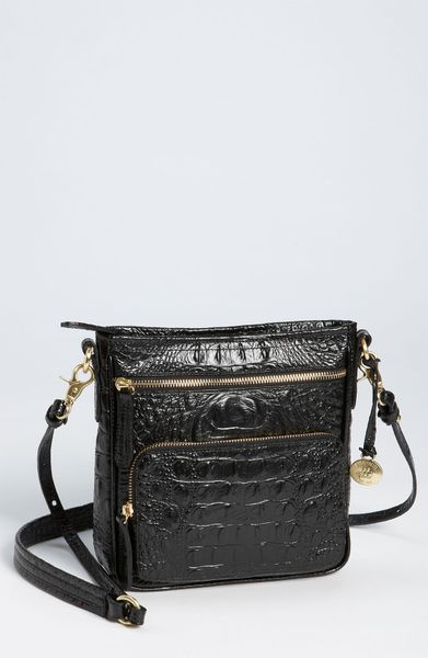 Brahmin Melbourne Cleo Crossbody Bag in Black | Lyst