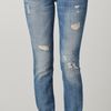 Current/elliott The Ankle Skinny Jeans in Blue - Lyst