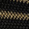 Gucci Metallic Striped Openknit Sweater in Black - Lyst