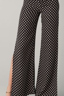 Haute Hippie Wide Leg Polka Dot Pants - Lyst