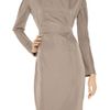 Jil Sander Wardrobe Satintwill Dress in Brown (taupe) - Lyst