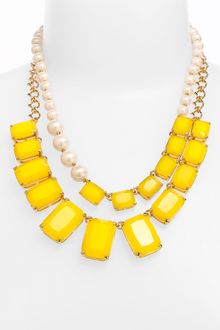 Kate Spade Treasure Chest Double Strand Necklace - Lyst