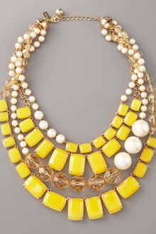 Kate Spade Treasure Chest Statement Necklace - Lyst