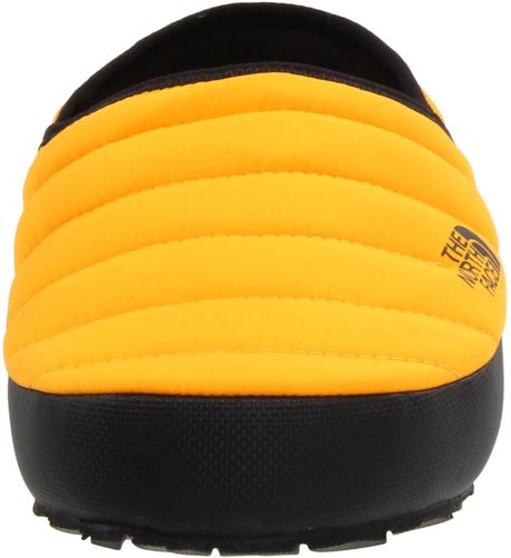 north face mule yellow