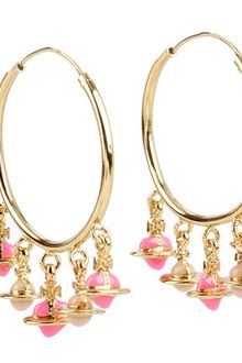 Vivienne Westwood Miniatures Large Hoop Earrings - Lyst