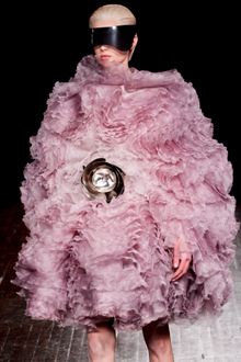 Alexander McQueen Fall 2012 Lavendar Multilayer Organza Dress - Lyst