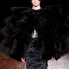 Alexander Mcqueen Fall 2012 Ostrich Feather Hem Mermaid Gown in Black - Lyst