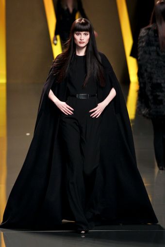 Elie Saab Fall 2012 Wide-Leg Jumpsuit  - Lyst