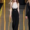 Elie Saab Fall 2012 Sleeveless DrapeFront Evening Gown in Black - Lyst