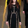 Elie Saab Fall 2012 Sheer Floral/Branch Detail Inset Pencil Dress in Black - Lyst