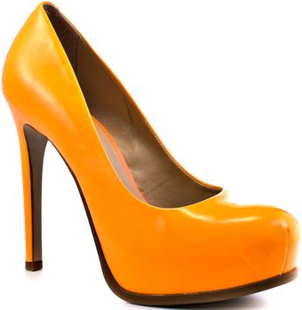 Kelsi Dagger Linzy - Orange Neon Pat - Lyst