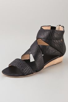 Matt Bernson Delphine Demi Wedge Sandals - Lyst