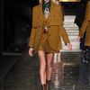 Miu Miu Fall 2012 Blue and Orange Printed Ascot in Blue - Lyst