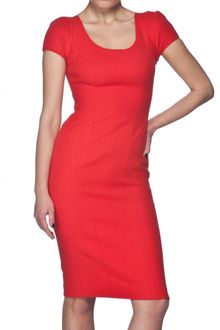 Narciso Rodriguez Cap Sleeve Dress - Lyst