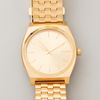 Nixon Oversized Time Teller All Gold Watch in Gold - Lyst