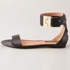Rachel Zoe Gladys Flat Sandals in Black - Lyst