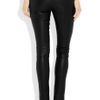 The Row Moto Stretchleather Leggings in Black - Lyst