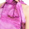 Vera Wang Asymmetrical Shoulder Drape Top in Purple (magenta) - Lyst