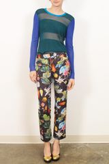 Camilla & Marc Surrender Botanical Print Trousers