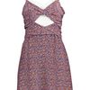 Charlotte Ronson Lace and Floral Dress in Purple (floral) - Lyst