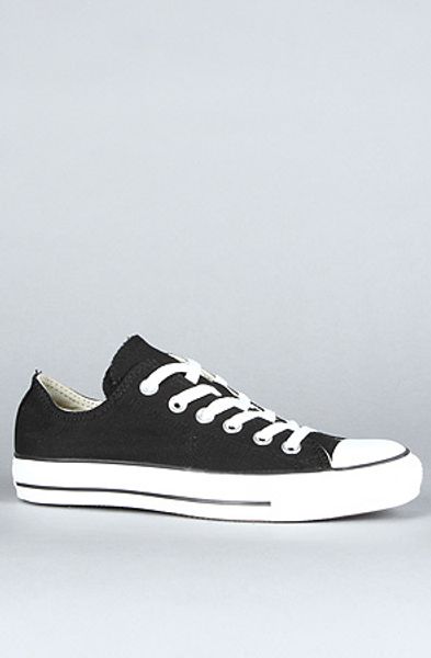 Converse The Chuck Taylor All Star Double Tongue Sneaker in Black and Iris Orchid in Black - Lyst