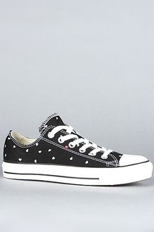 Converse The Confetti Hearts Chuck Taylor All Star Double Tongue Sneaker in Black - Lyst