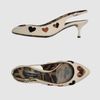 Dolce & Gabbana Slingbacks in White (ivory) - Lyst
