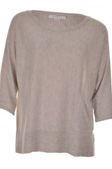 Duffy Fine Knit Sweater in Whisper - Lyst