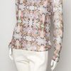 Erdem Antonia Long Sleeve Blouse in Pink (floral) - Lyst