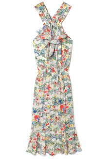 Erdem Romily Halter Neck Dress - Lyst
