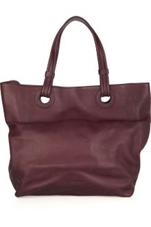 Jil Sander Textured-leather Tote - Lyst